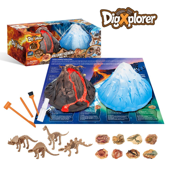 Cubic Fun DigXplorer Вулкан и Айсберг