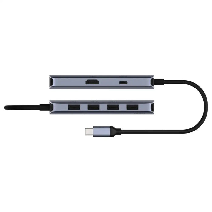 Cudy UH500 интерфейсен хъб USB 3.2 Gen 1 (3.1 Gen 1) Type-C