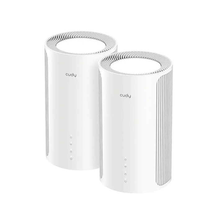 Безжична MESH система Cudy M11000 BE11000 Tri-Band 2.4/5/6Ghz 688 - 5765 Mbps - 2 Броя