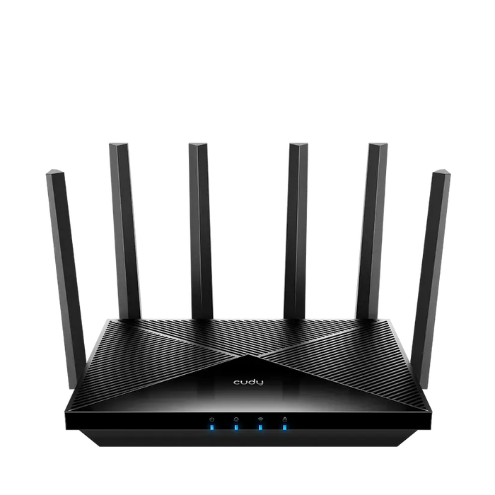 Безжичен рутер Cudy WR6500H, BE6500 двубандов Wi-Fi 7, 1x2.5Gbps WAN порт,4x10/100/1000, 6x5dBi антени