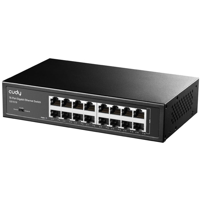 Суич Cudy GS1016, 16 портов, 10/100/1000, Auto-MDI/MDIX