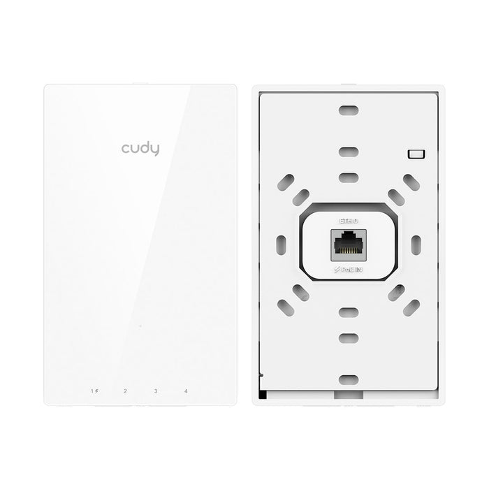 Cudy AX3000 Gigabit стенна планка Wi-Fi 6 Access 2976 Mbit/s бяла