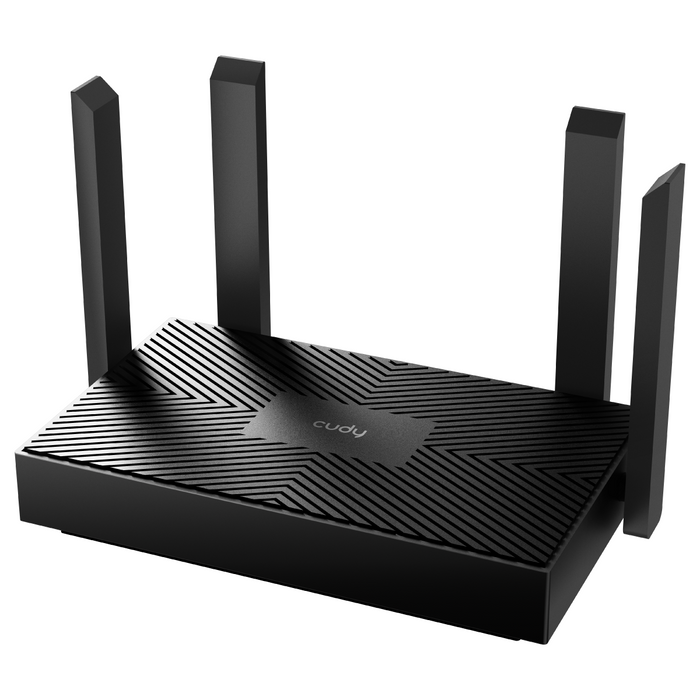 Безжичен рутер Cudy WR1500, AX1500, Gigabit Wi-Fi 6, 4&times;10/100/1000