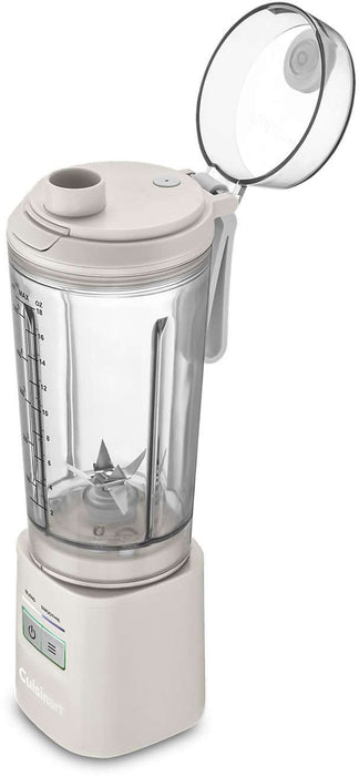Блендер Cuisinart - Blast & Go PBL100E, 0.5 l, 2 степени, 120W, бял