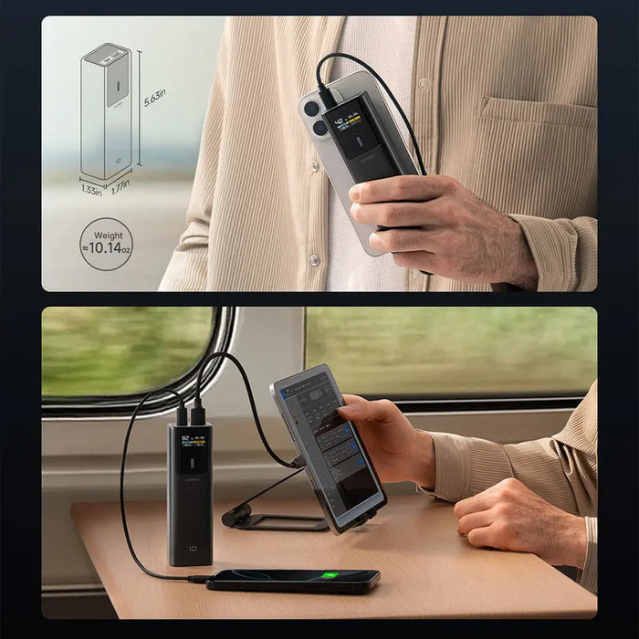 CUKTECH 150W 10000mAh Преносима батерия Powerbank P