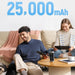 CUKTECH 210W 25000mAh Преносима батерия Powerbank P