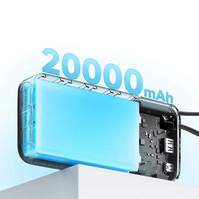 CUKTECH 55W 20000mAh Power bank(CP25)-сив цвят