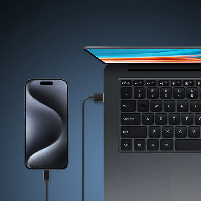 Cuktech CKATC310NCBK USB-A - USB-C кабел 1 м - Черен