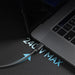 Cuktech CKCTC615NCBK USB-C 6A 240W кабел 1,5 м - черен