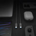 Cuktech CKCTC615NCBK USB-C 6A 240W кабел 1,5 м - черен