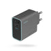 Cuktech CUKAD653EUGR 65W GaN зарядно за стена 2 x USB-C 1 x