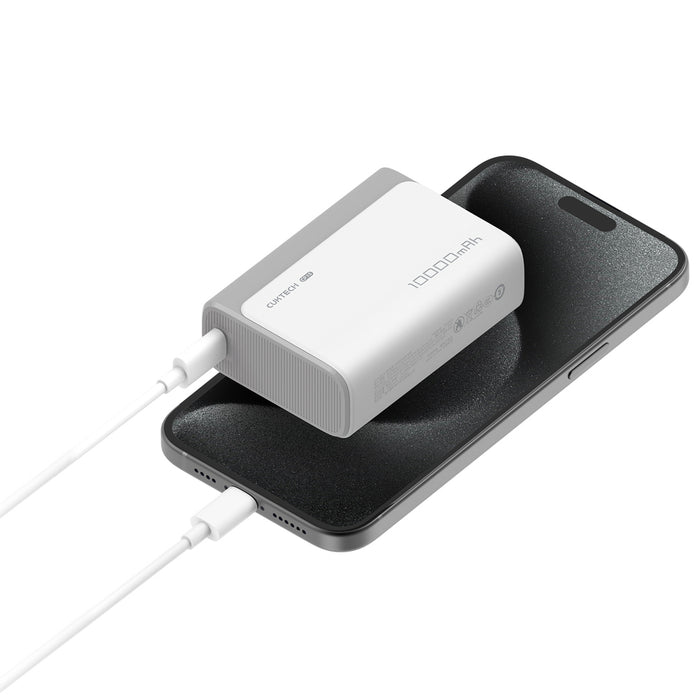CUKTECH 30W 10000mAh външна батерия 1C1A - CP13 - сив цвят