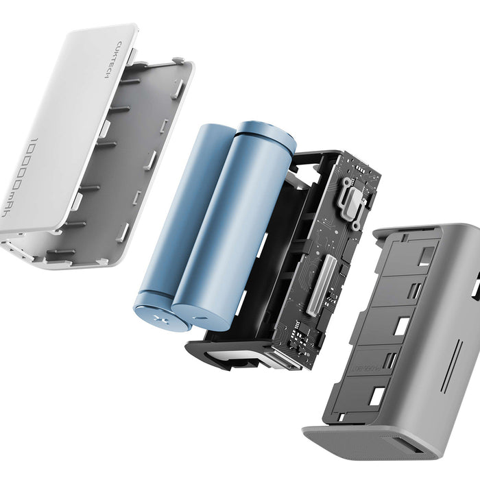 CUKTECH 30W 10000mAh външна батерия 1C1A - CP13 - сив цвят
