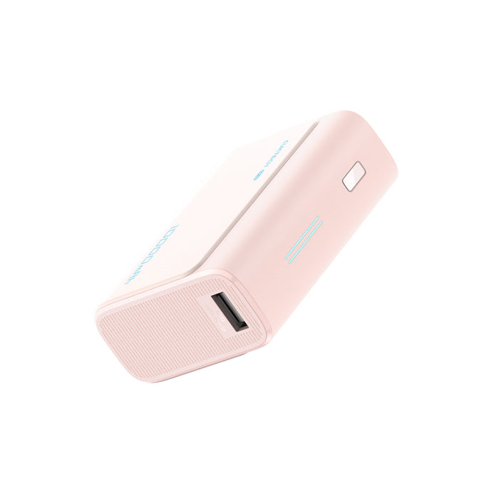 Външна батерия Cuktech CP13 30W 10000mAh USB-C + USB-A - розова
