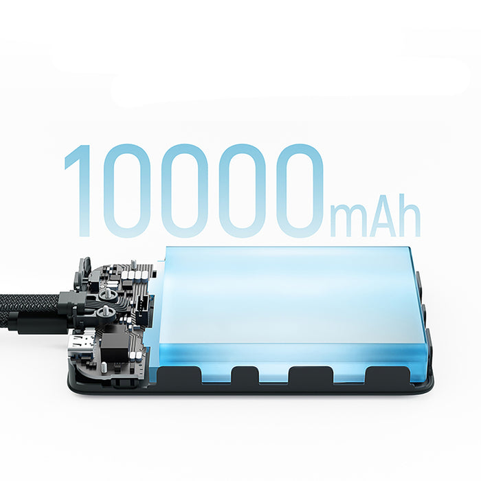Магнитна външна батерия Cuktech CP132ML 10000 mAh - бяла