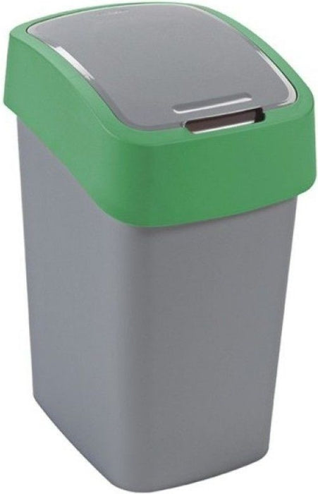Кош за отпадъци Curver - Flip, 25 l, зелен