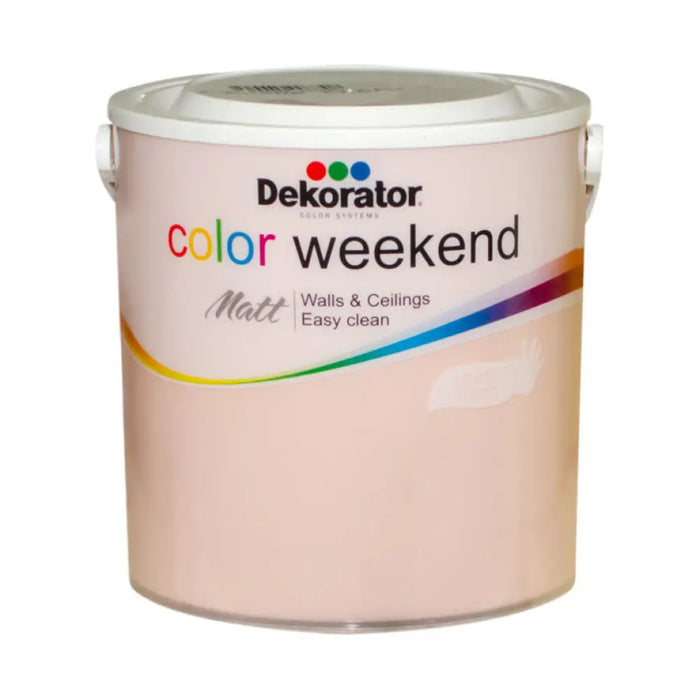 ЦВЕТЕН ЛАТЕКС MAT ЦВЯТ РОЗОВ КВАРЦ 2.5L DEKORATOR