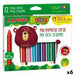Цветни моливи Alpino Baby Многоцветен 12 Части (6 броя)