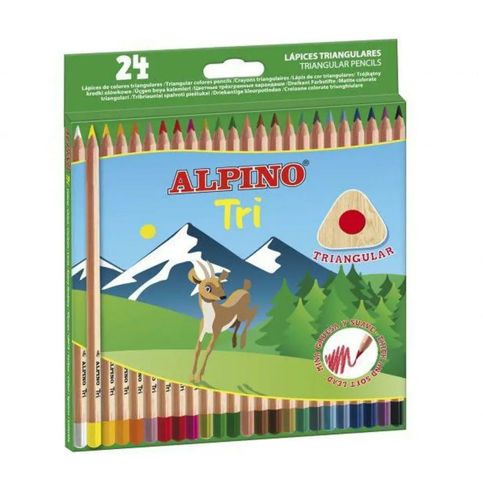 Цветни моливи Alpino Tri Многоцветен (6 броя)