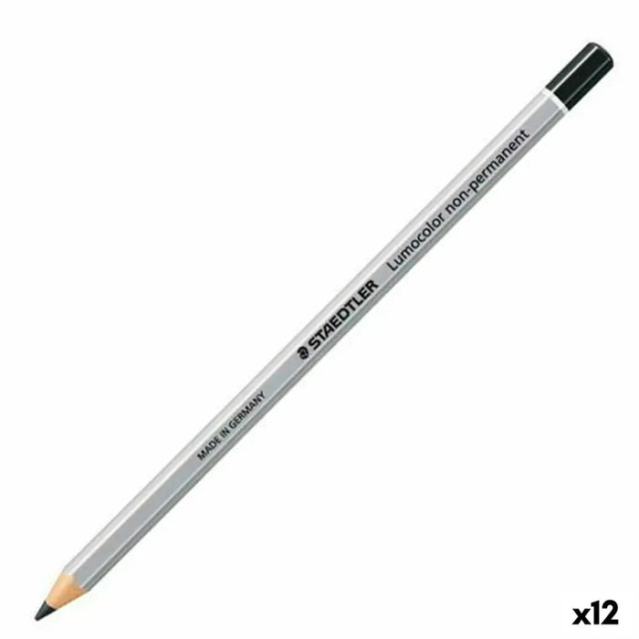 Цветни моливи Staedtler Non-Permanent Черен (12 броя)