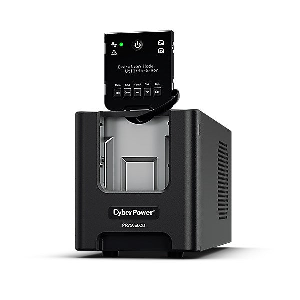 CyberPower PR750ELCD непрекъсваемо захранване (UPS) Линейно-интерактивно 0.75 kVA 675 W 6 AC контакта