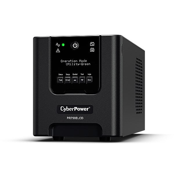 CyberPower PR750ELCD непрекъсваемо захранване (UPS) Линейно-интерактивно 0.75 kVA 675 W 6 AC контакта