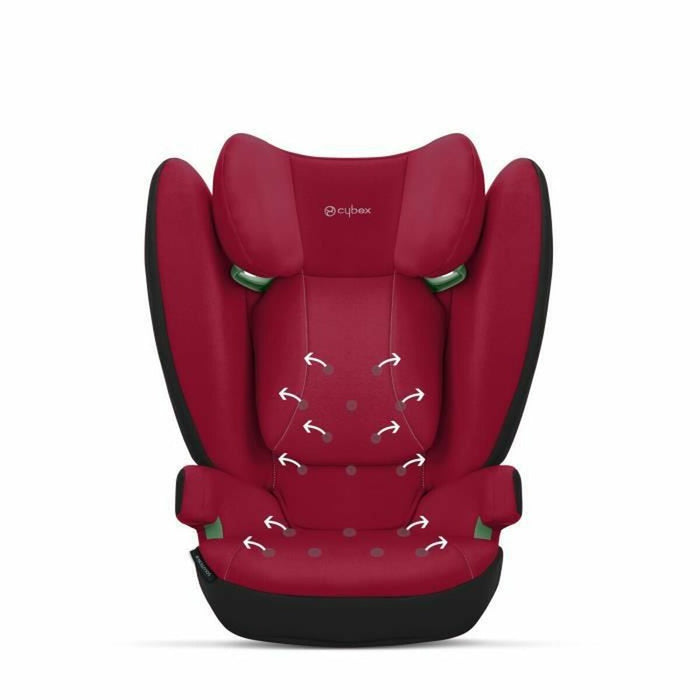 Столче за кола Cybex Solution B i-Fix Червен II (15-25 kg) ECE R129/04