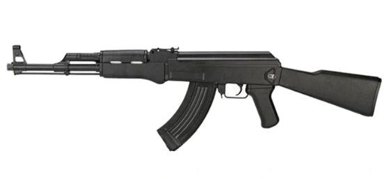 Карабин AEG Cyma AK47 Tactical Black кал. 6mm (комплект с Aku и ładowarką)