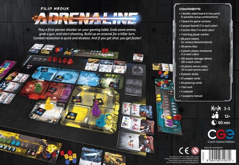 Настолна игра Adrenaline - стратегическа
