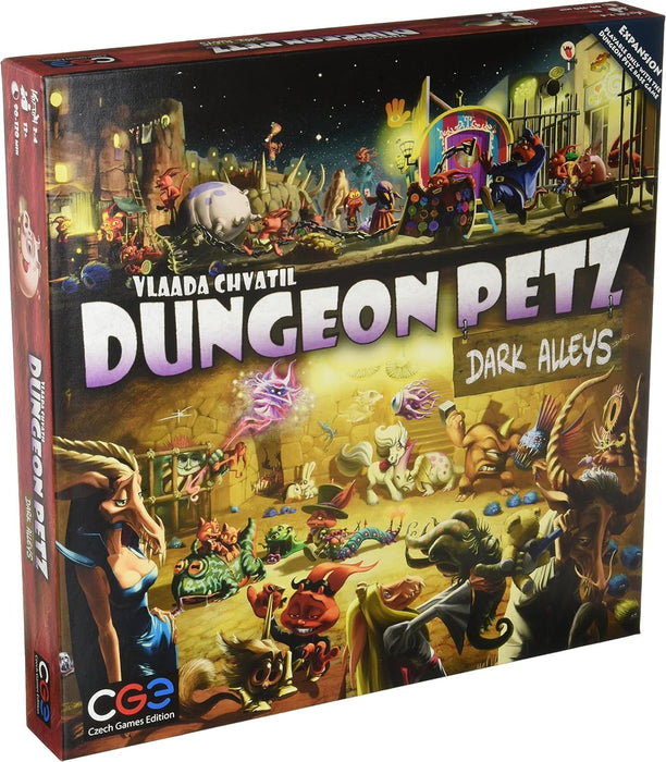 Разширение за настолна игра Dungeon Petz - Dark Alleys