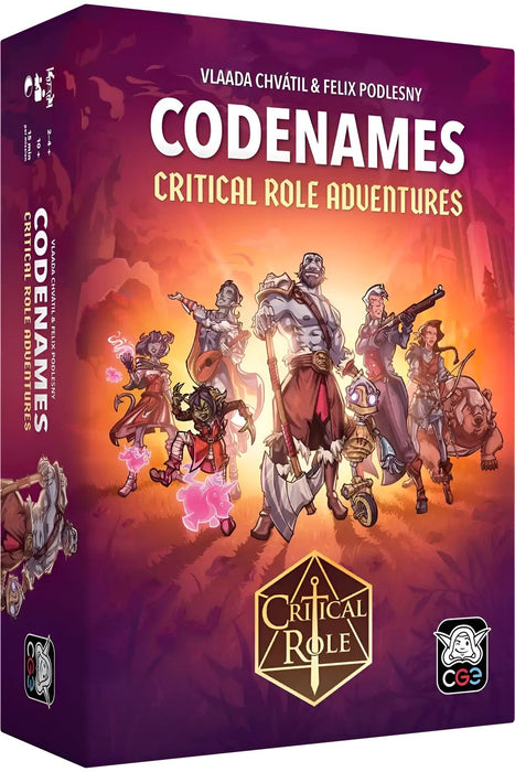 Настолна игра Codenames: Critical Role Adventures - Парти