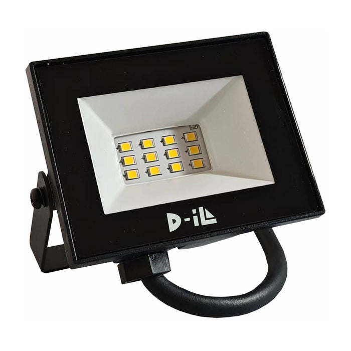 LED ПРОЖЕКТОР 10W 6500К 750LM IP65 ЧЕРЕН D-IL