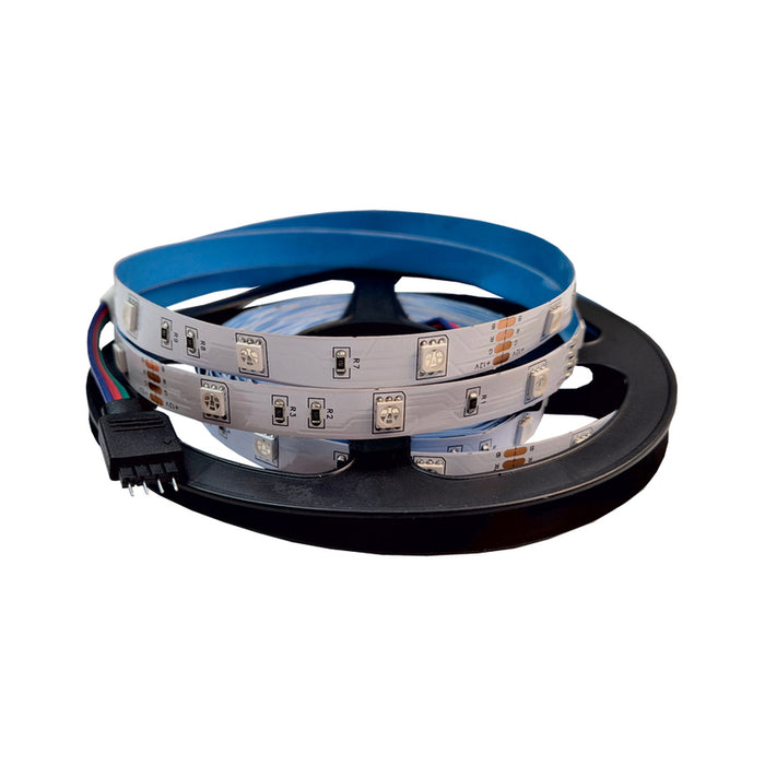 LED ЛЕНТА 4.8W 5M 12V RGB 30/1 IP20 D-IL