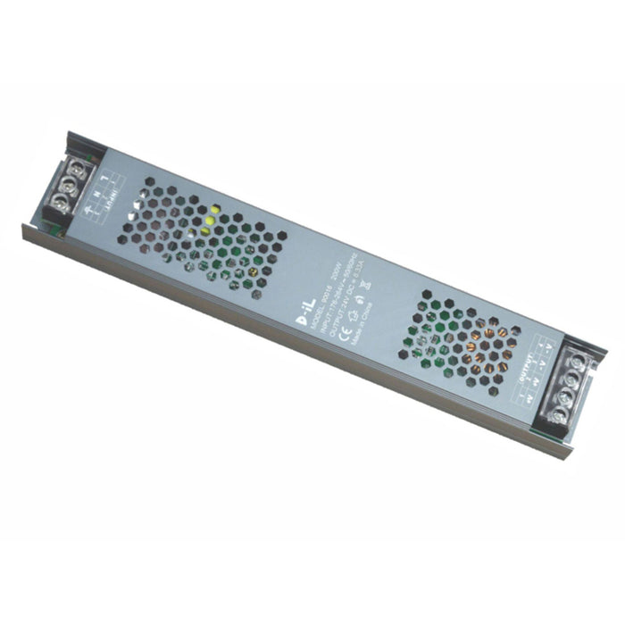 LED ТРАНСФОРМАТОР 200W 24V 8.33A D-IL