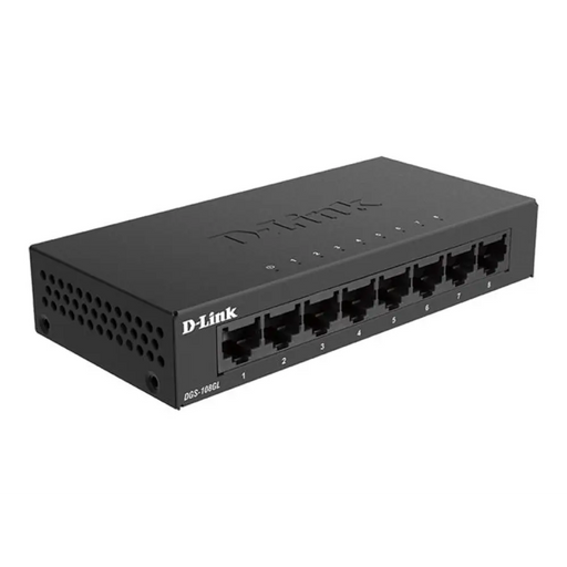D-LINK 8-Port Layer2 Gigabit Light Switch without IGMP