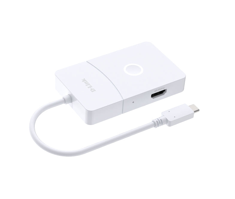 D-Link 5-в-1 USB-C хъб с безжичен HDMI