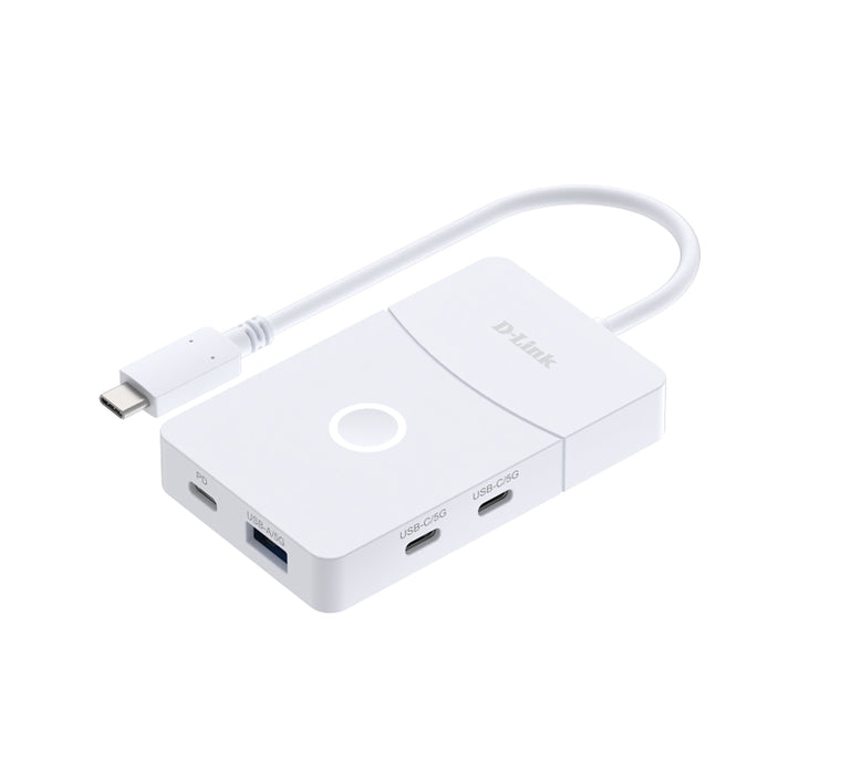 D-Link 5-в-1 USB-C хъб с безжичен HDMI