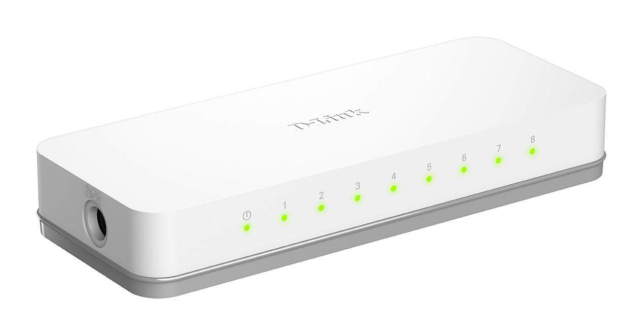 Суич D-Link GO-SW-8E/E, 8 портов 10/100
