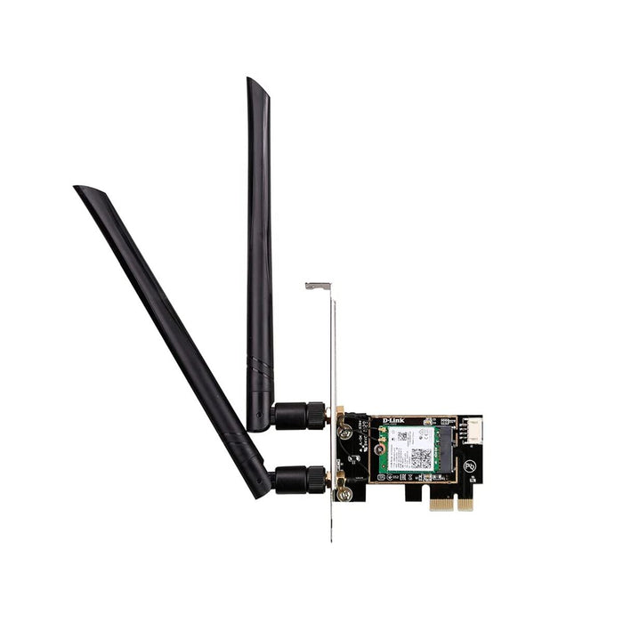 Рутер D-Link DWA-X582 Черен Wi-Fi Bluetooth 5.0 Wi-Fi 6 GHz PCI Express 3000 Mbps
