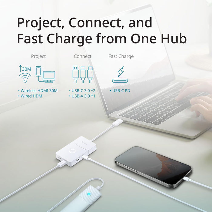 USB извод D-Link DUP-501 Бял