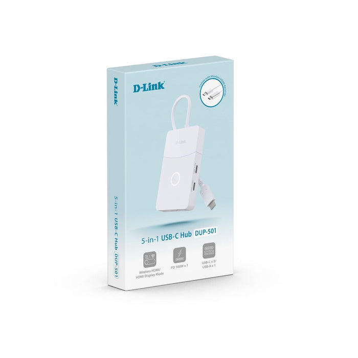 USB извод D-Link DUP-501 Бял