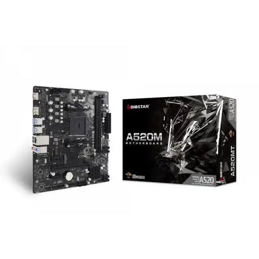 Дънна платка BIOSTAR A520MT 3.0 Socket AM4 2xDDR4 ver 6.0