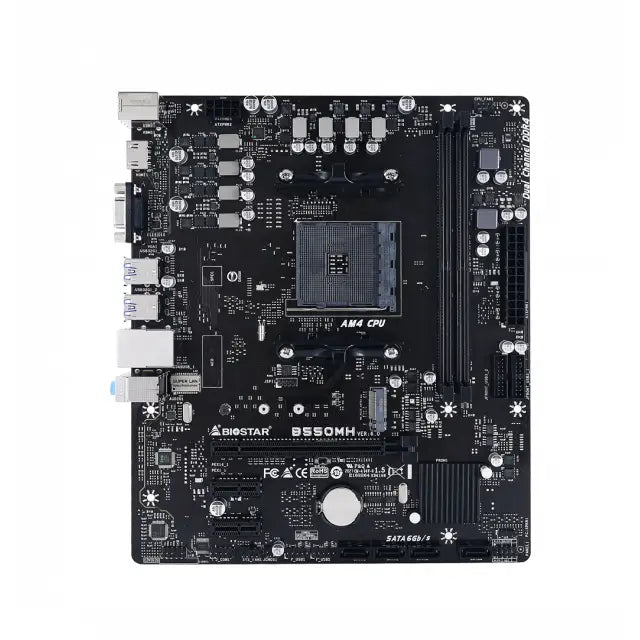 Дънна платка BIOSTAR B550MH AMD B550 sock. AM4 Ver 6.0