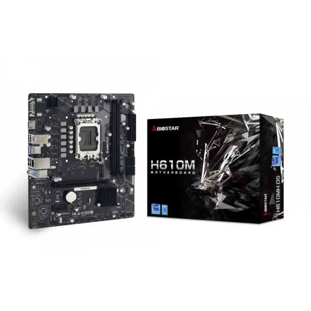 Дънна платка BIOSTAR MH610MH D5 DDR5 Socket 1700 mATX