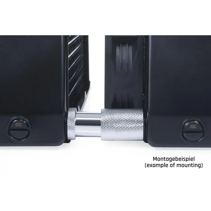D-Plug Alphacool ES 31.5mm G1/4 AG auf G1/4 AG Черен мат
