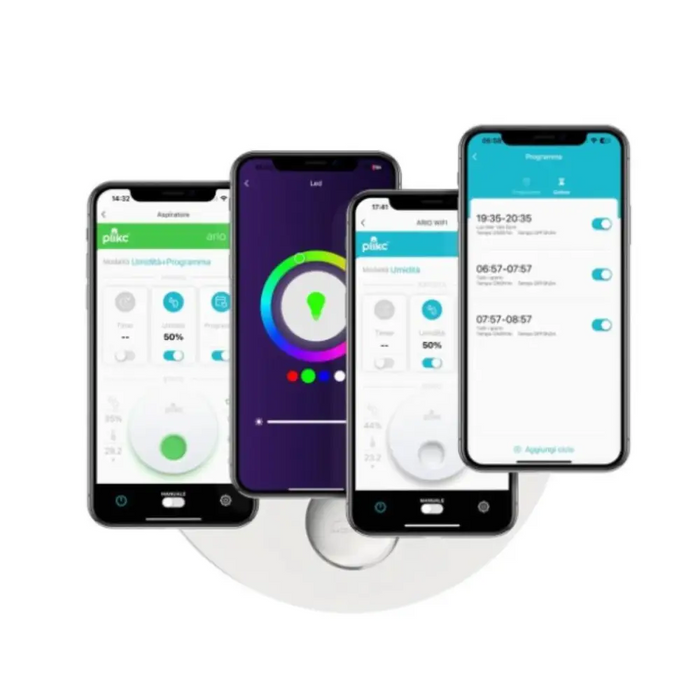 ВЕНТИЛАТОР ARIO W WI-FI БЯЛ PLIKC