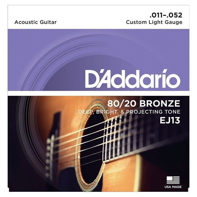 D'Addario EJ13 - струни за акустична китара (11-52)
