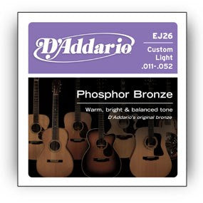 D'Addario EJ26 - струни за акустична китара (11–52)