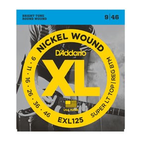 D'Addario EXL125 - струни за електрическа китара (9–46)