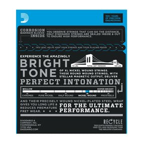 D'Addario EXL140 - струни за електрическа китара (10–52)